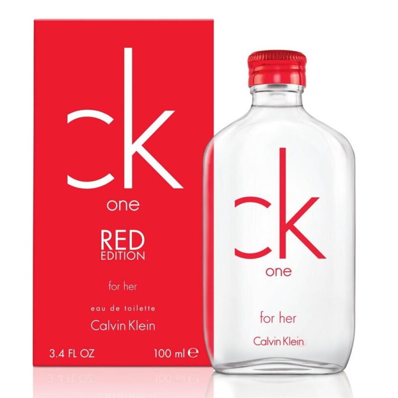Tualetinis vanduo Calvin Klein CK One Red Edition For Her EDT moterims 100 ml - Image 2