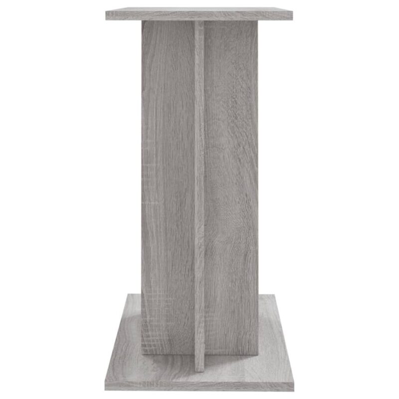 Akvariumo stovas vidaXL, pilkas, 60x30x60 cm - Image 4