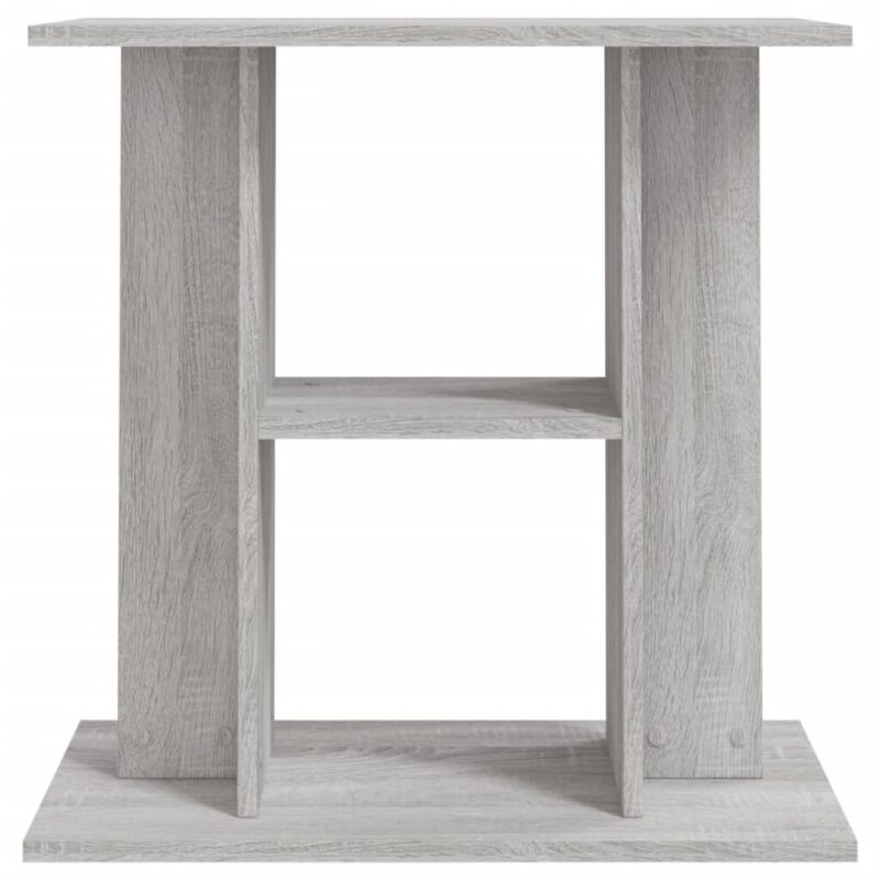 Akvariumo stovas vidaXL, pilkas, 60x30x60 cm - Image 3