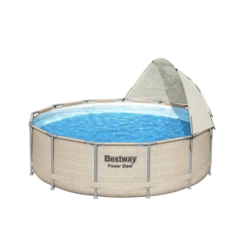 Bestway baseino stogelis | UPF 40+ apsauga, lengvas montavimas