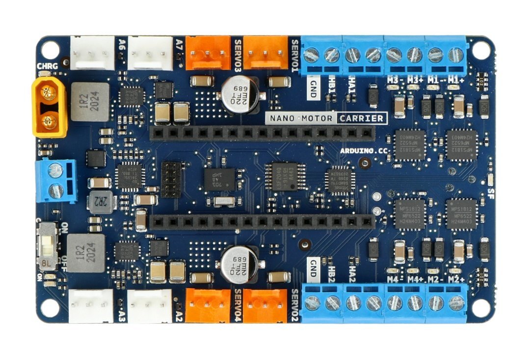 arduinonanomotorcarrierarduinonano333c6bbkainareference  belsilt Arduino Nano Motor Carrier  Valdiklis Arduino Nano 33 IoT