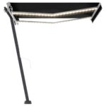 Automatinė markizė 350×250 cm su LED ir vėjo jutikliu