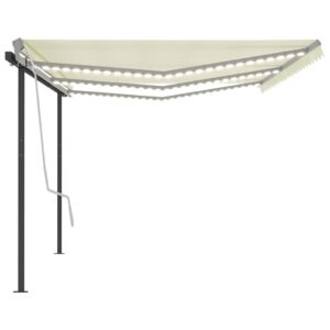 Automatinė markizė su LED ir vėjo jutikliu 6×3 m  Belsi