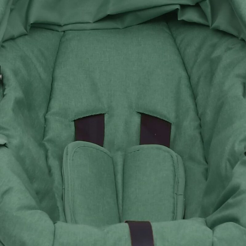 Automobilinė kėdutė kūdikiams, vidaXL Green, 42 x 65 x 57 cm - Image 2