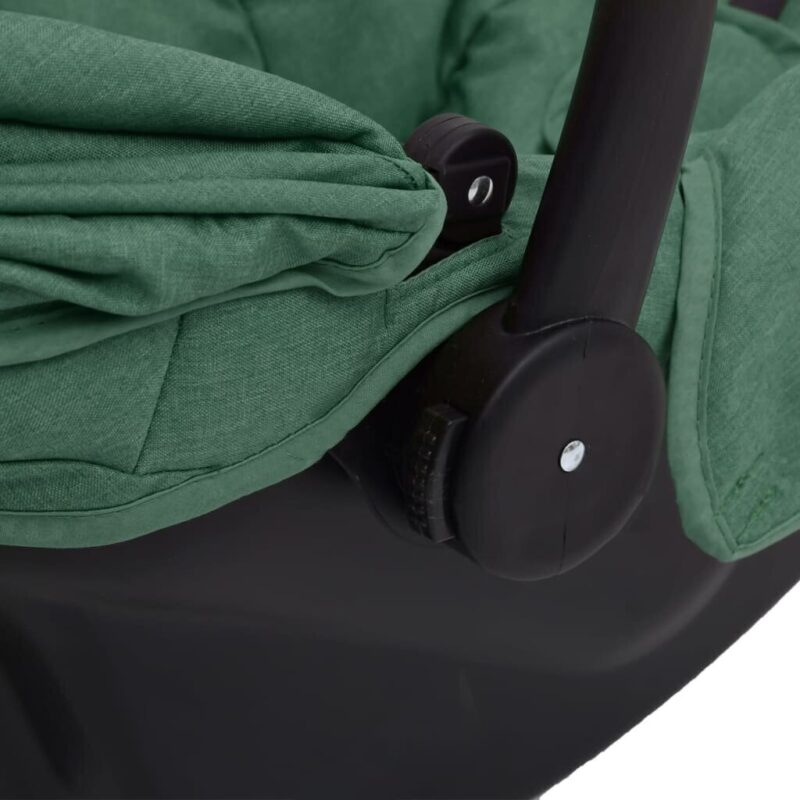 Automobilinė kėdutė kūdikiams, vidaXL Green, 42 x 65 x 57 cm - Image 8