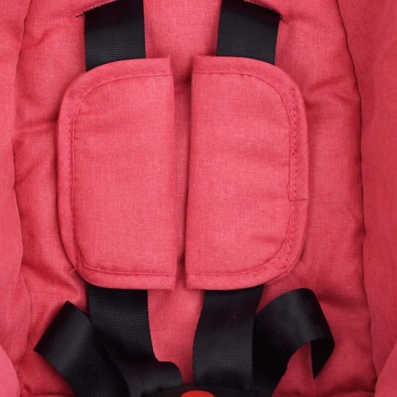 Automobilinė kėdutė kūdikiams, vidaXL Red, 42 x 65 x 57 cm - Image 2