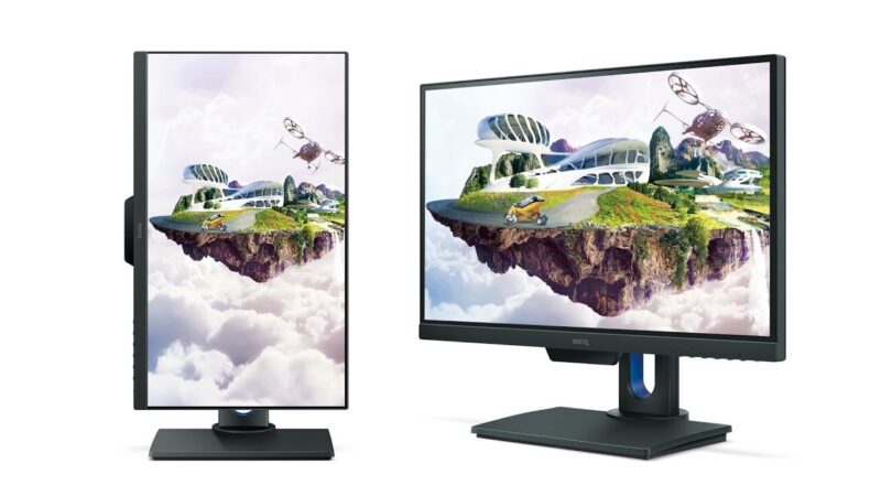 BenQ PD2500Q 25 QHD IPS monitorius  aukšta vaizdo kokybė