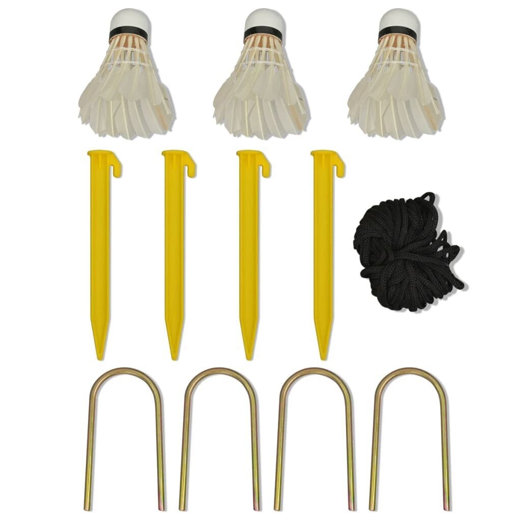 badmintonotinklassuplunksninukais300x155cm6ff42internetureference belsilt Badmintono tinklas 300×155 cm su plunksninukais belsilt