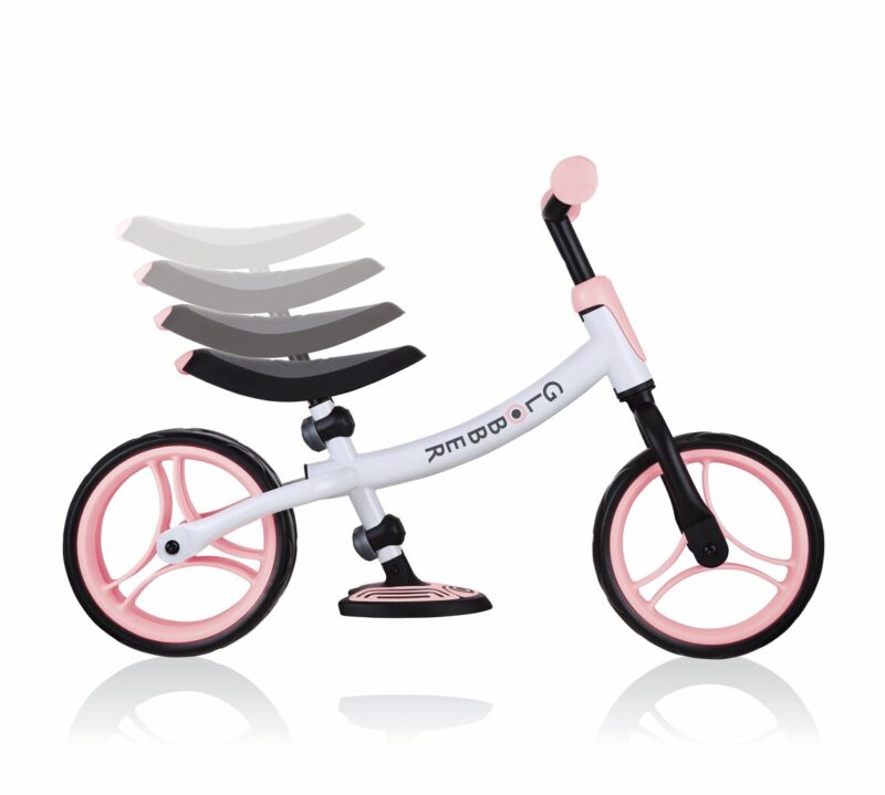 Balansinis dviratukas Globber Go Bike Duo, pastelinė rožinė, 614-210 - Image 7
