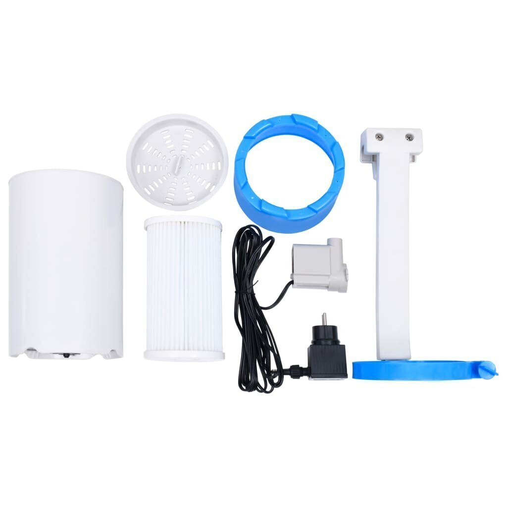 baseinaspilkas350x90cm36a3aatsiliepimaireference belsilt Pilkas karkasinis baseinas 350x90 cm su skimeriu Belsilt