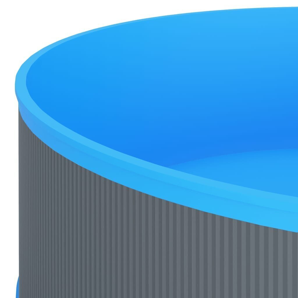 baseinaspilkas350x90cm3d22eatsiliepimaireference belsilt Pilkas karkasinis baseinas 350x90 cm tvirtas ir patogus