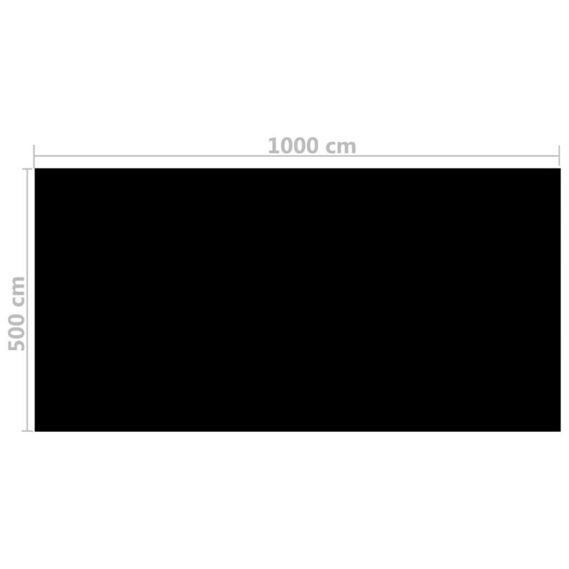 Baseino uždangalas, 600 x 400 cm, Juoda - Image 3