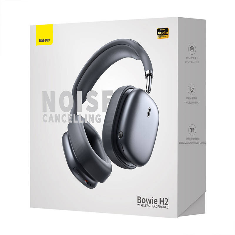 baseusbowieh2tikrosbelaidesausinesbluetooth0b84bvertinimaireference  belsilt BaseUS Bowie H2 belaidės ausinės  aukšta garso kokybė
