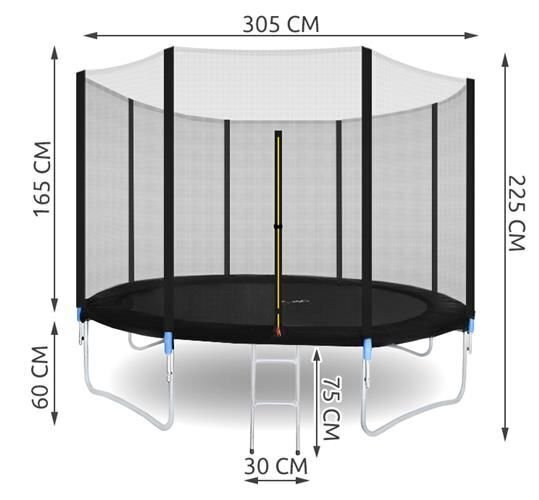 batutas312cmpirktireference belsilt Batutas 312 cm su apsauginiu tinklu patvarus ir saugus