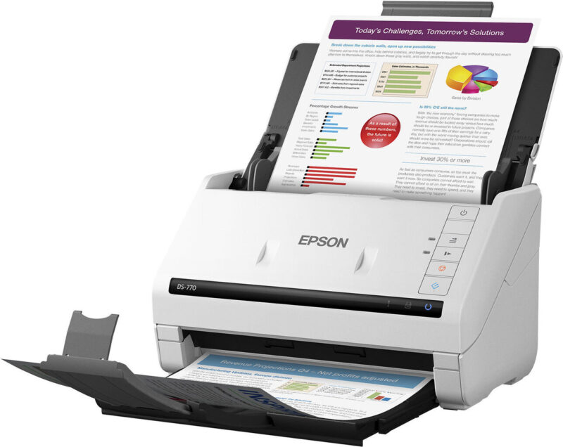Skeneris Epson WorkForce DS-780N / spalvotas