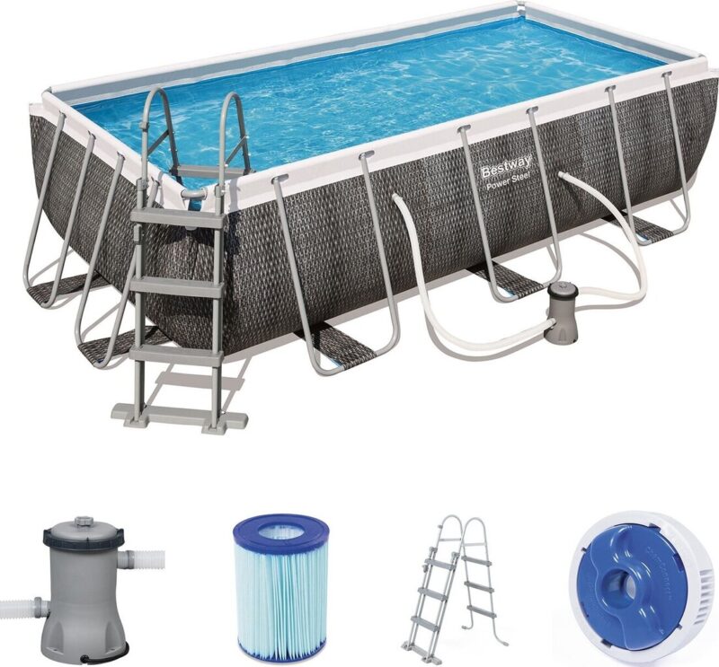 Bestway Power Steel baseinas 4,02 x 2,01 m - Image 3