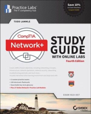 CompTIA Networkplus Study Guide 4e su Online Labs  N10 007 paruošimas