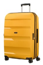 Didelis geltonas American Tourister lagaminas L  patogus kelionėms