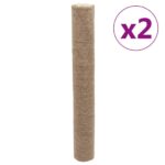 dziutoritiniaividaxl2vnt1x50m80872reference  belsilt Džiuto ritiniai vidaXL 2 vnt 1x50 m  ekologiška apsauga