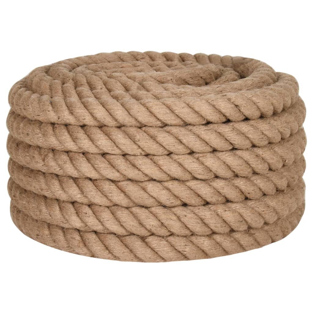 dziutovirve25mx30mmcopyof23e08reference  belsilt Džiuto virvė 25 m x 30 mm  tvirta ir natūrali  belsilt