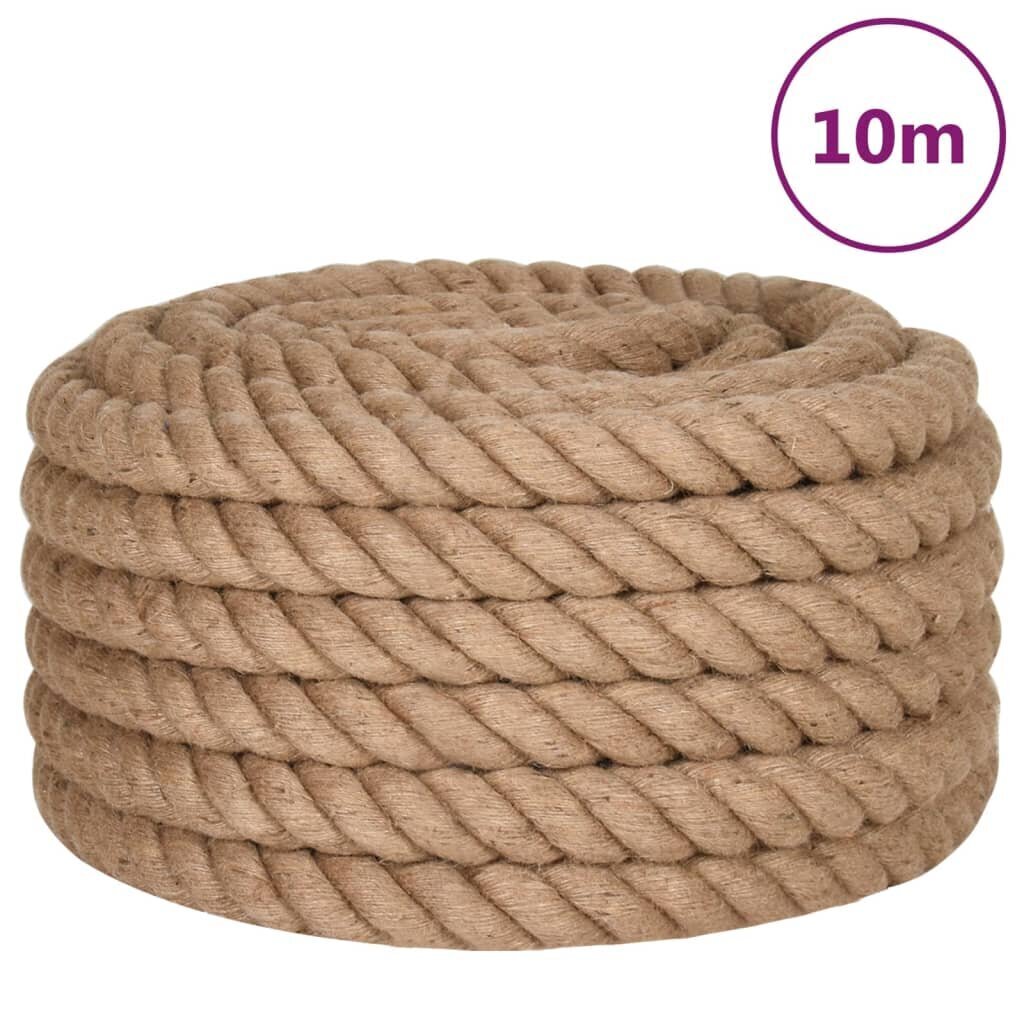 dziutovirvevidaxl10mx60mm7fbe2internetureference  belsilt Džiuto virvė vidaXL 10 m x 60 mm  tvirta ir universali