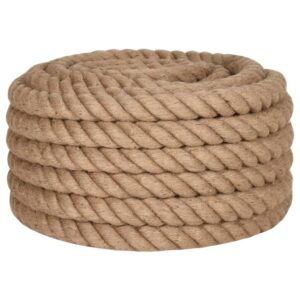Džiuto virvė vidaXL 25 m x 36 mm  tvirta ir universali