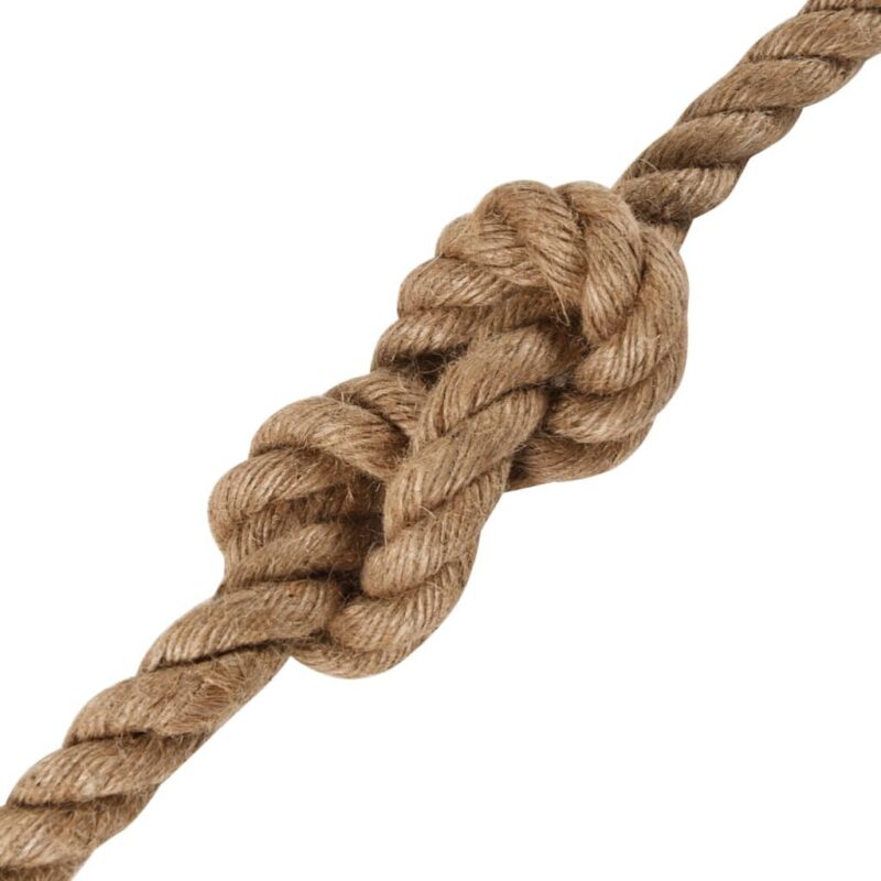 Džiuto virvė vidaXL 50 m x 14 mm  tvirta ir universali