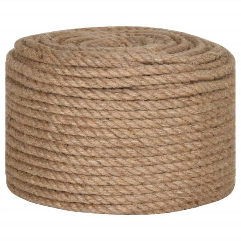 Džiuto virvė vidaXL 50 m x 14 mm  tvirta ir universali
