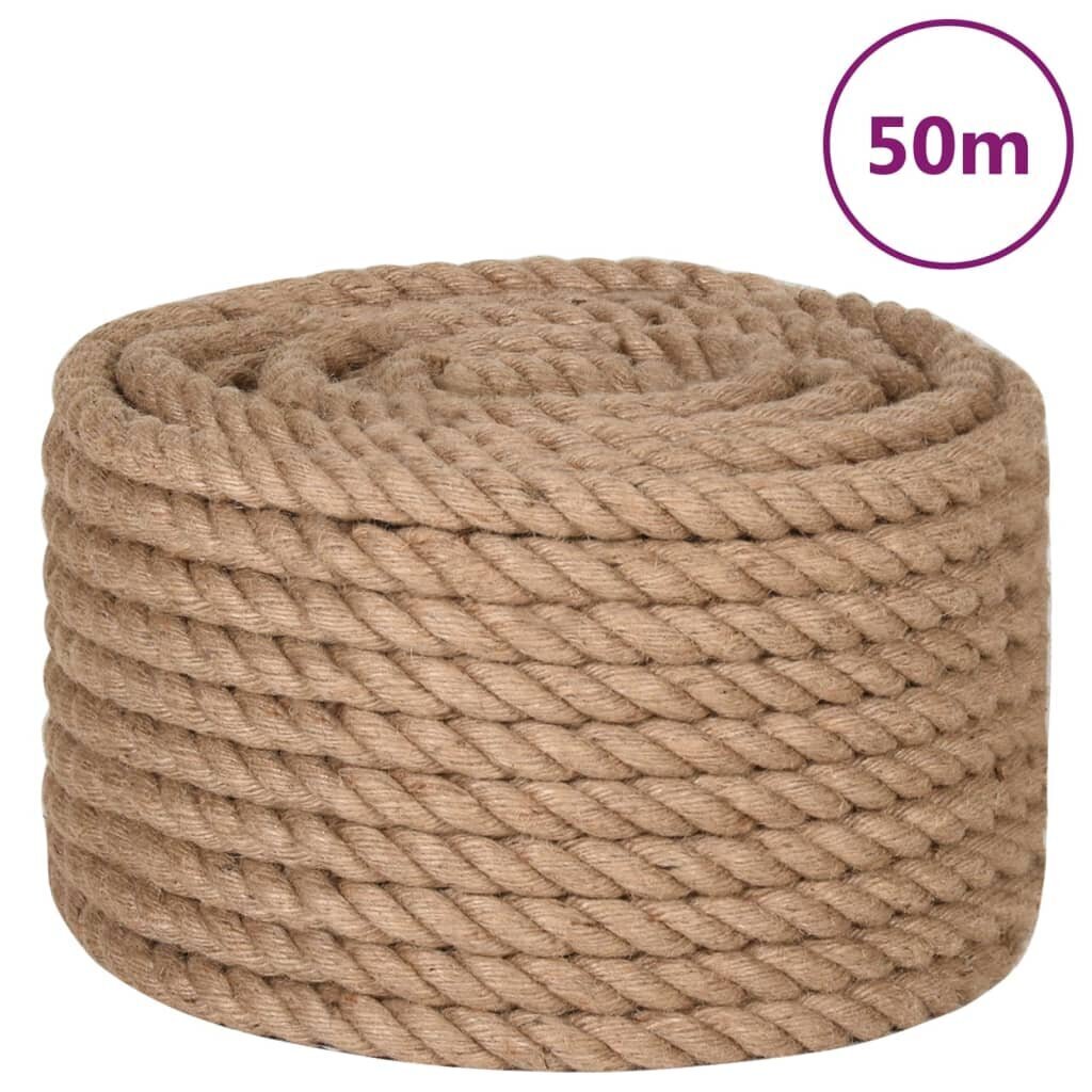 dziutovirvevidaxl50mx16mmde67ainternetureference  belsilt Džiuto virvė vidaXL 50 m x 16 mm  tvirta ir universali