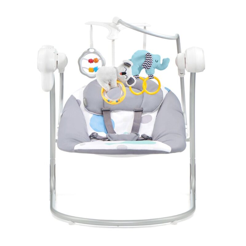 Gultukas/sūpynės Kinderkraft Minky, 0-9 kg, žalias - Image 2