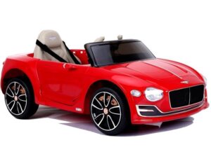Elektromobilis vaikams Bentley, raudonas lakuotas