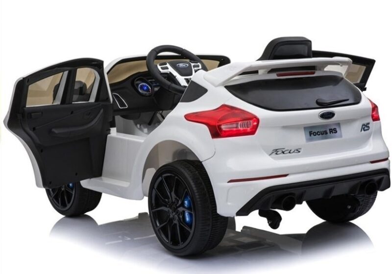 Elektromobilis vaikams Ford Focus RS, baltas - Image 3