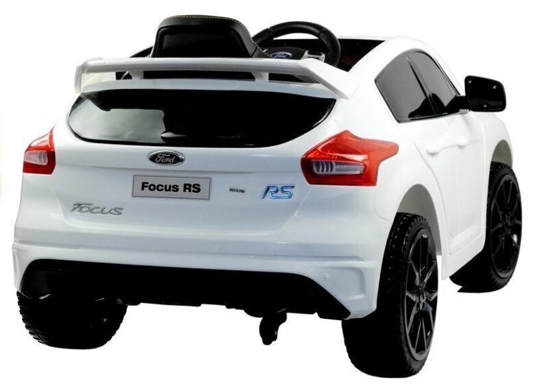 Elektromobilis vaikams Ford Focus RS, baltas - Image 5