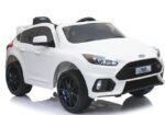 Elektromobilis vaikams Ford Focus RS, baltas