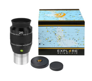Teleskopas EXPRORE SCIENTIFIC 100° 25 mm (2 colių) okuliaras