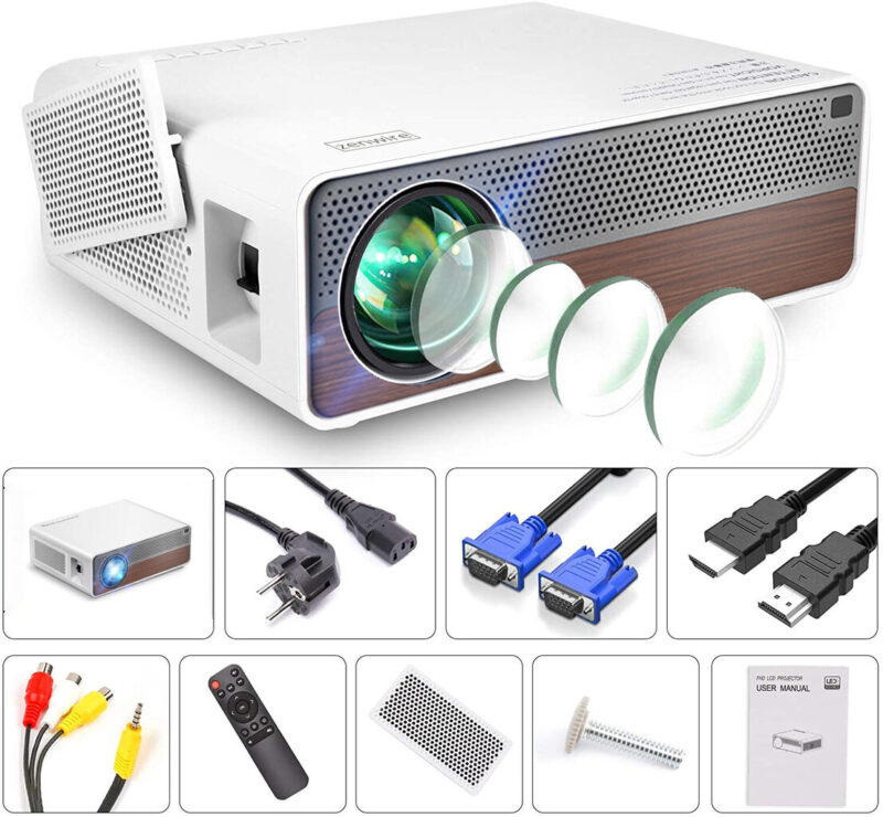 Projektorius Full HD 4K 9200lm 5000: 1 300