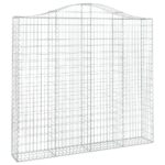 Gabiono krepšiai vidaXL 200x30x180200 cm  tvirti užtvarai