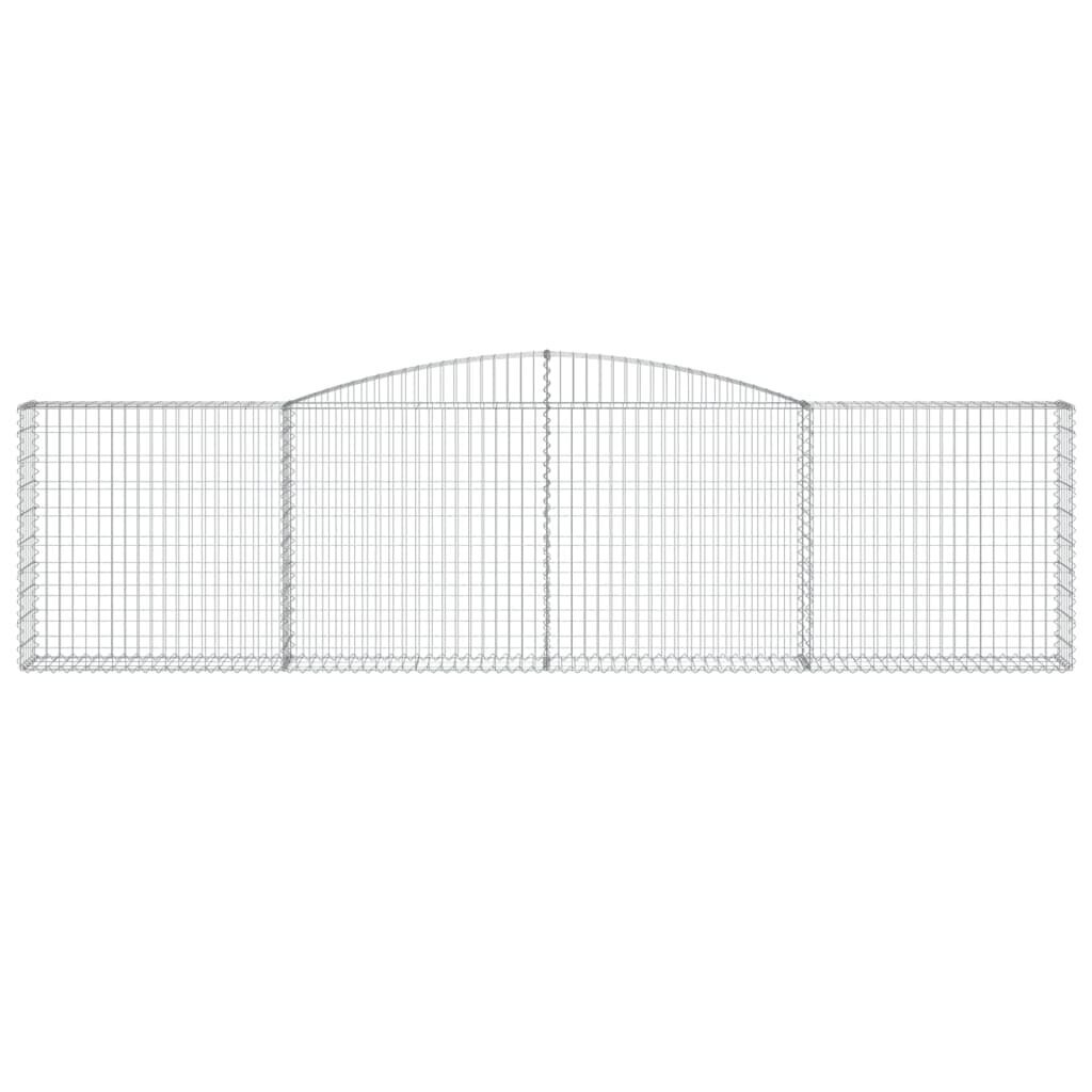 gabionokrepsiaividaxl400x30x100120cmcopyof04d4breference belsilt Gabiono krepšiai vidaXL 400x30x100120 cm patvarūs tvorelėms