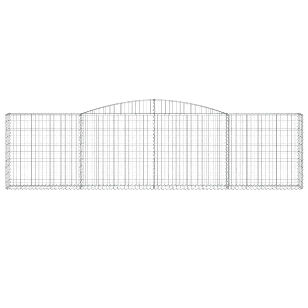 gabionokrepsiaividaxl400x30x100120cmf0da6atsiliepimaireference belsilt Gabiono krepšiai vidaXL 400x30x100120 cm patvarūs sodo užtvarai