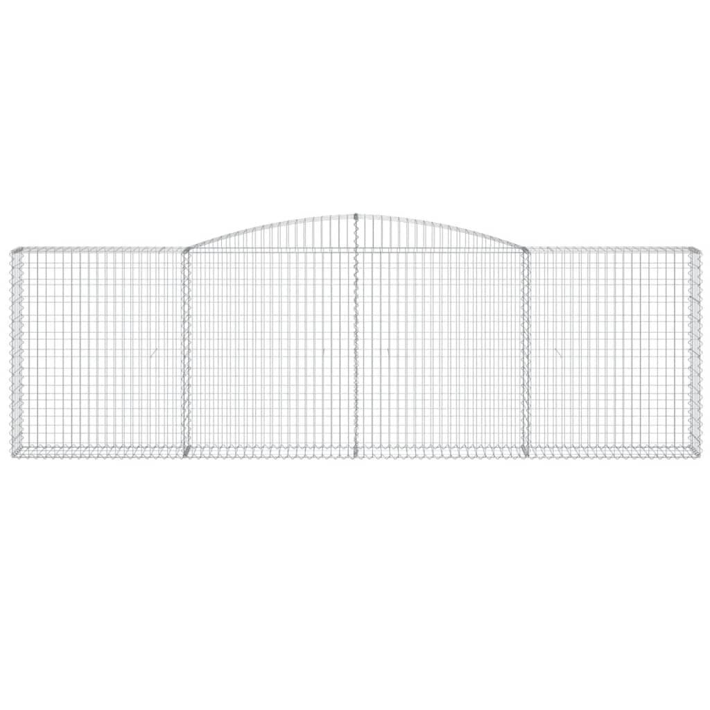 gabionokrepsiaividaxl400x30x120140cm1beccinternetureference belsilt Gabiono krepšiai vidaXL 400x30x120140 cm patvarūs ir stabilūs