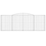 Gabiono krepšiai vidaXL 400x30x140160 cm  patvarūs ir stabilūs