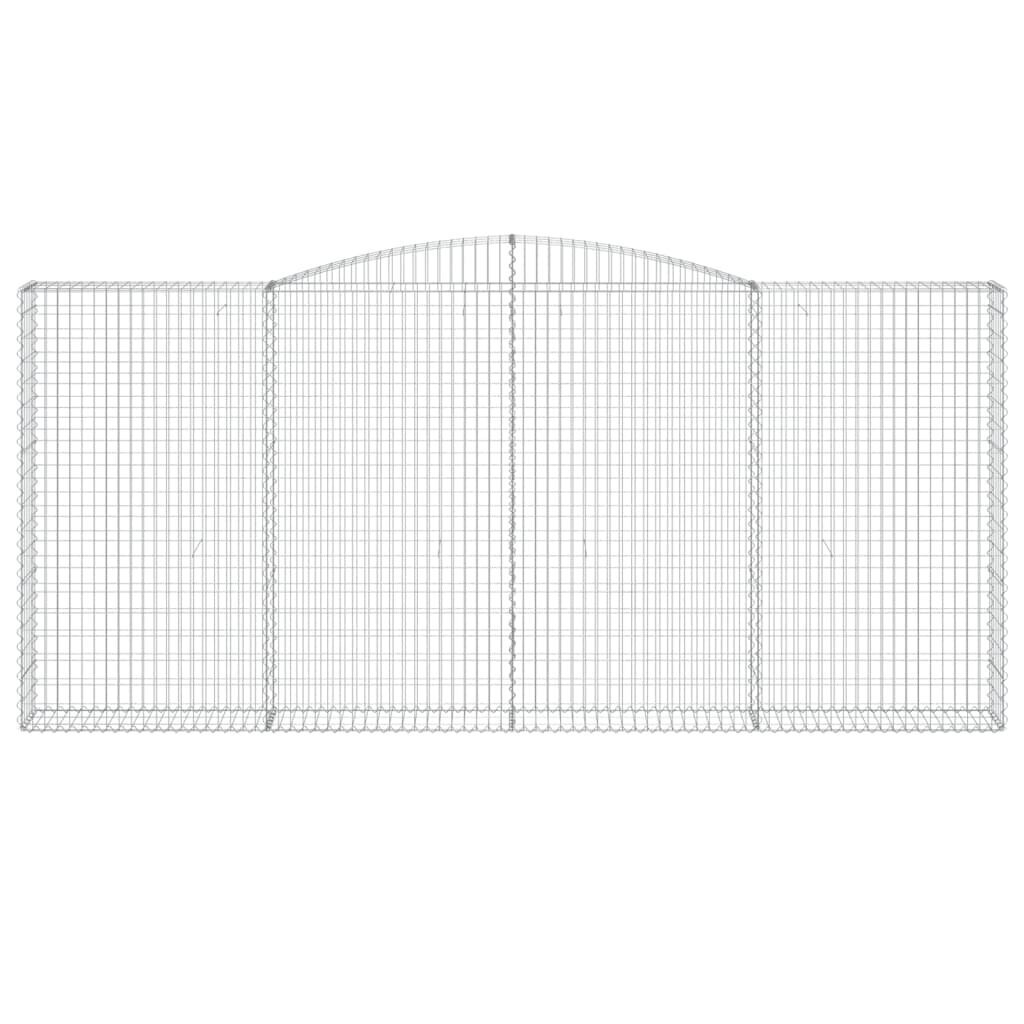 gabionokrepsiaividaxl400x30x180200cmcopyof70f33reference belsilt Gabiono krepšiai vidaXL 400x30x180200 cm patvarūs ir stabilūs