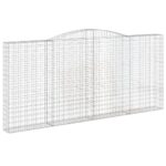 Gabiono krepšiai vidaXL 400x30x180200 cm  patvarūs tvorai