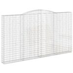 Gabiono krepšiai vidaXL 400x30x220240 cm  tvirti ir ilgaamžiai