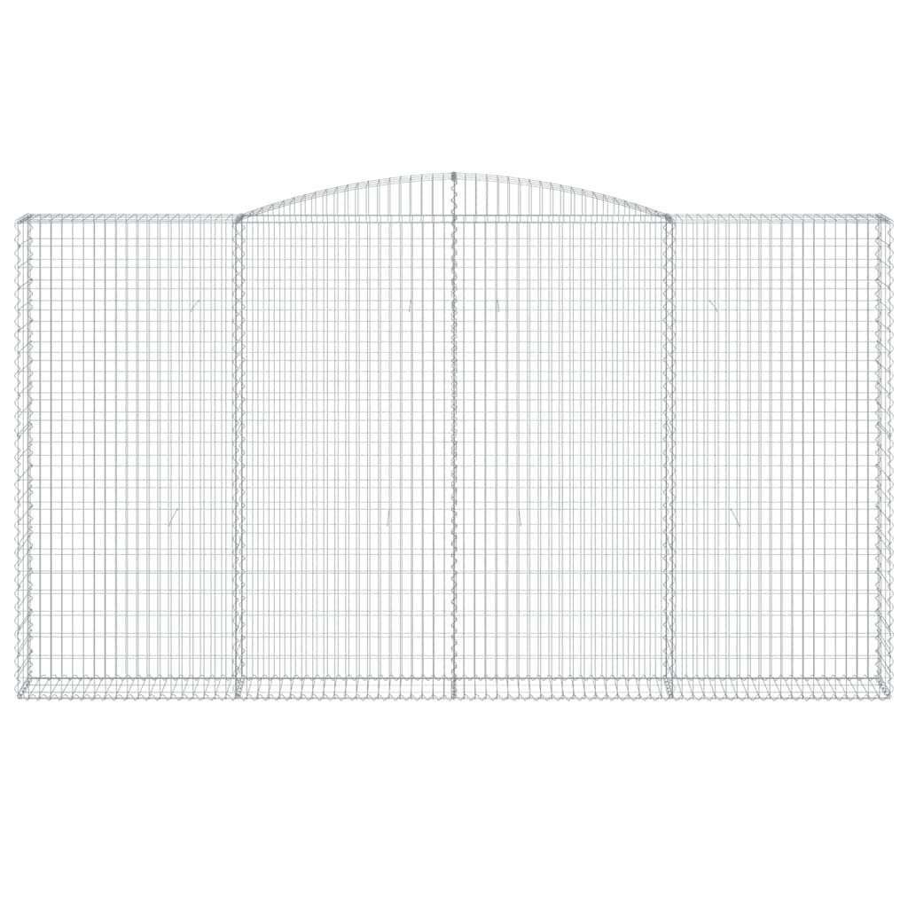 gabionokrepsiaividaxl400x30x220240cmeb804atsiliepimaireference belsilt Gabiono krepšiai vidaXL 400x30x220240 cm tvirti tvoros sprendimai