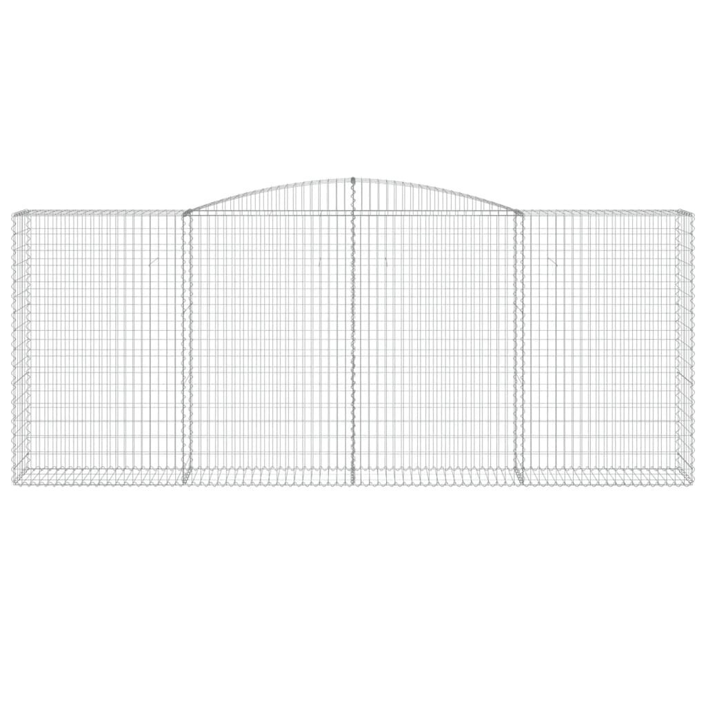 gabionokrepsiaividaxl400x50x160180cm94494atsiliepimaireference belsilt Gabiono krepšiai vidaXL 400x50x160180 cm tvirti lauko užtvarai