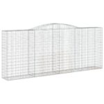 gabionokrepsiaividaxl400x50x160180cmcopyof17046reference belsilt Gabiono krepšiai vidaXL 400x50x160180 cm tvirti lauko užtvarai