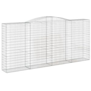 Gabiono krepšiai vidaXL 400x50x180/200 cm – patvarūs ir stabili