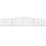 Gabiono krepšiai vidaXL  tvirti ir stabilūs sodo užtvarai