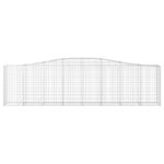 gabionokrepsysvidaxl400x50x120cmcopyofc6702reference belsilt Gabiono krepšys vidaXL 400x50x120 cm tvirtas ir patvarus